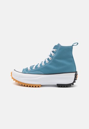 RUN STAR HIKE PLATFORM UNISEX - Sneakers alte - noble blue/white/black