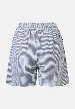 Seaside, MARINA SEERSUCKER SHORTS W - Shorts - navy stripe