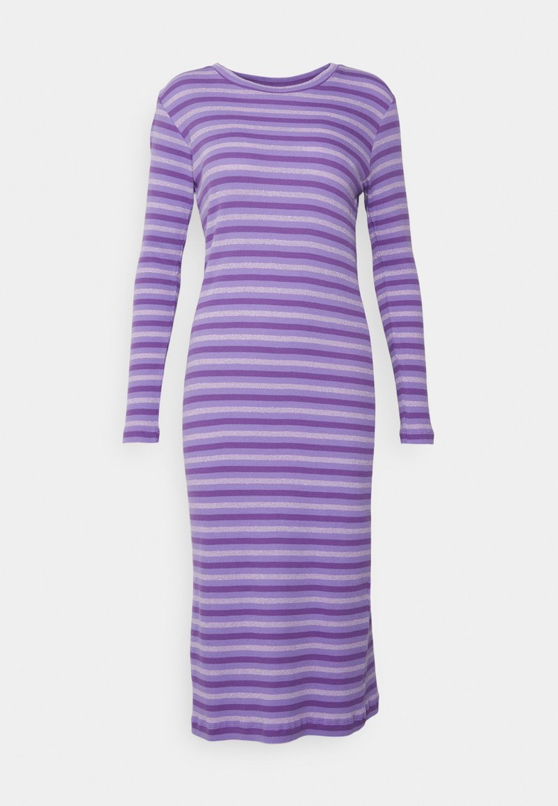 Mads Nørgaard Gebreide jurk lila Mads Nørgaard Gebreide jurk lila