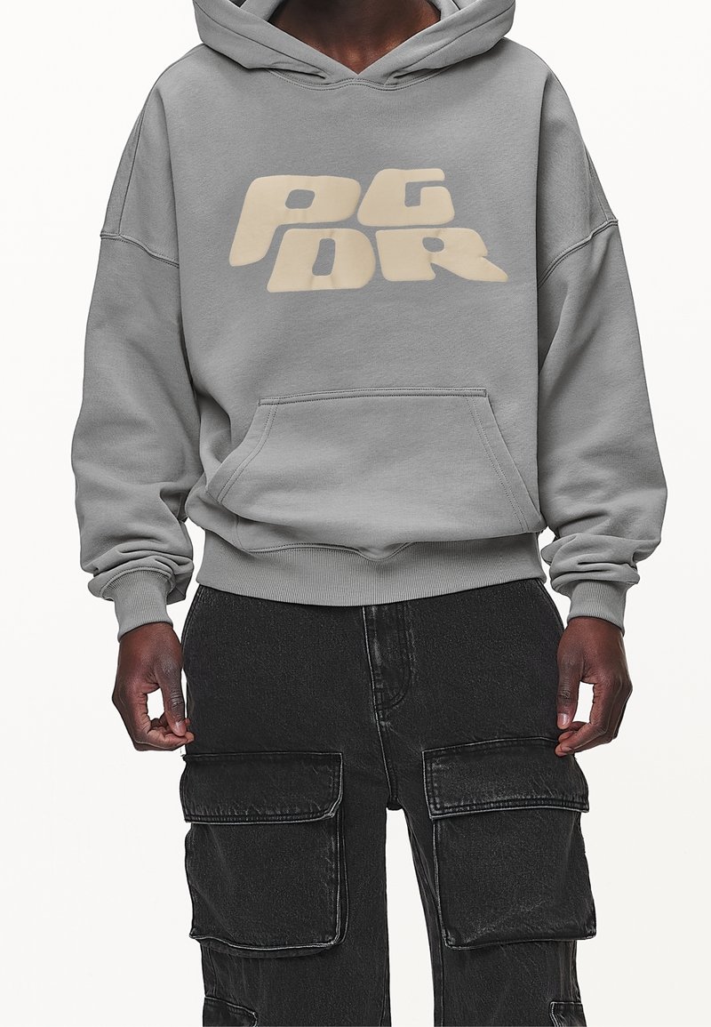 Pegador Jersey con capucha - grey