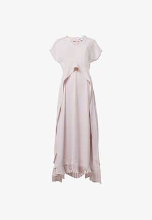 Leem, CURVED FRILL PANEL DRESS - Maxi-jurk - light pink