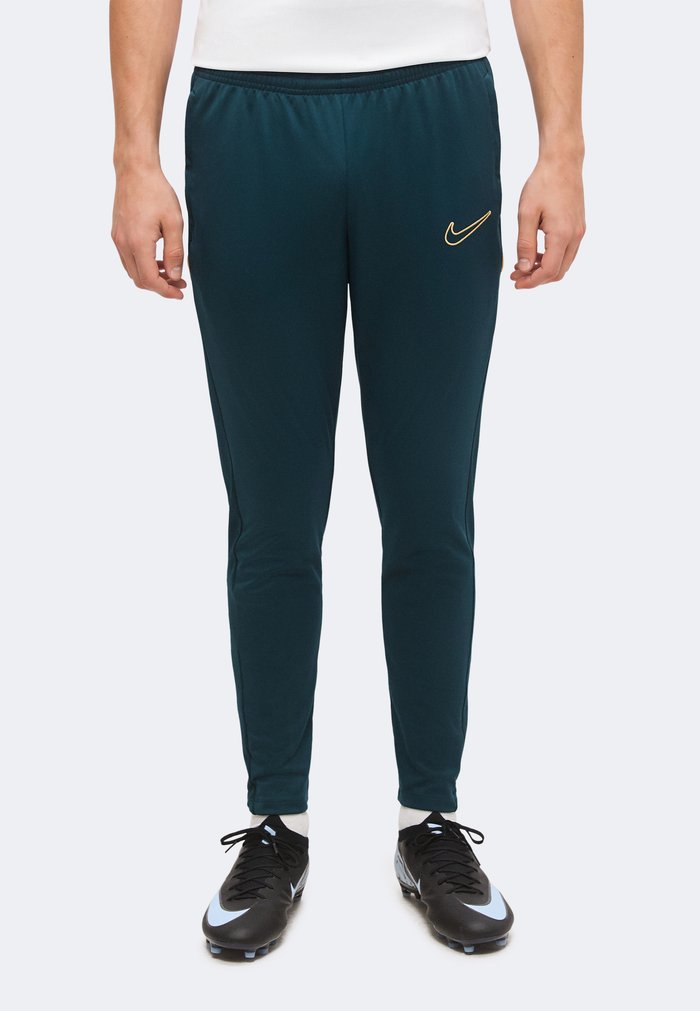 Nike DRI-FIT SOCCER PANTS - Pantalones deportivos - midnight spruce/elemental gold-coloured/metallic gold-coloured