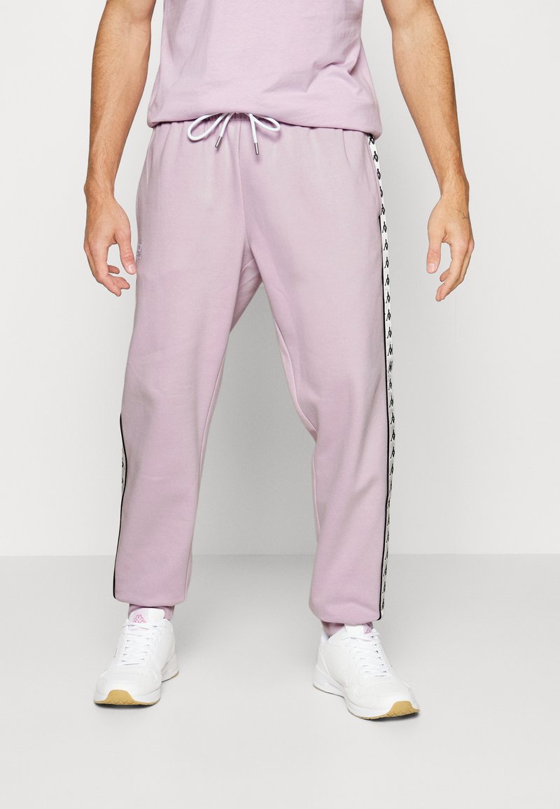 Kappa Tracksuit bottoms lavender frost/purple Zalando.co.uk