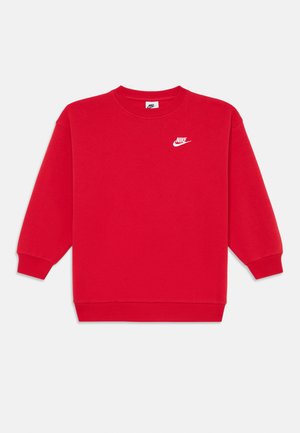 CLUB CREW - Bluză de molton - university red/white