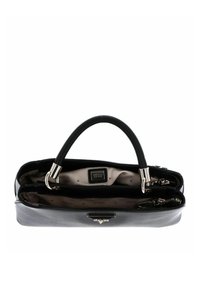 Guess GIZELE COMPARTMENT SATCHEL - Borsa a mano - black