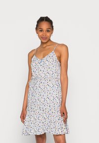 Pieces PCNYA SLIP BUTTON - Vestido camiseiro - apricot/cream