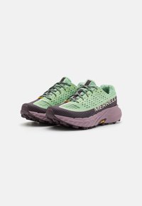 Merrell AGILITY PEAK 5 - Pantofi alergare trail - pear/burgundy