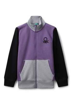 WITH ZIPPER - Sudadera con cremallera - multicolor