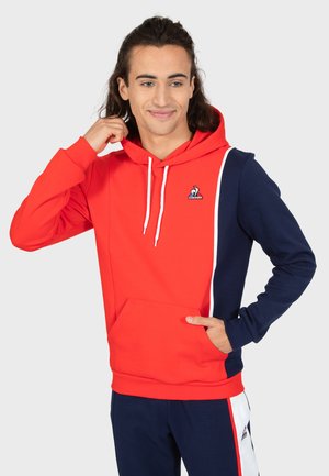 SAISON - Sweat à capuche - red