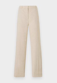 HIGH RISE CLEAN FRONT  - Pantalon classique - oatmeal heather