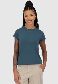 alife & kickin ARI - KURZARM - T-shirt basic - nightblue