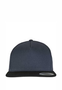 Flexfit CLASSIC 5 PANEL SNAPBACK - Nokkmüts - navy black
