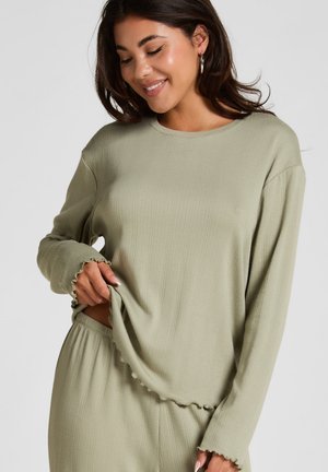 Hunkemöller Nachtwäsche Shirt - green