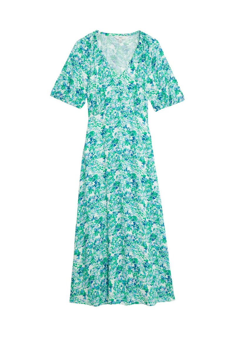 Marks & Spencer Jurk blauw gemêleerd