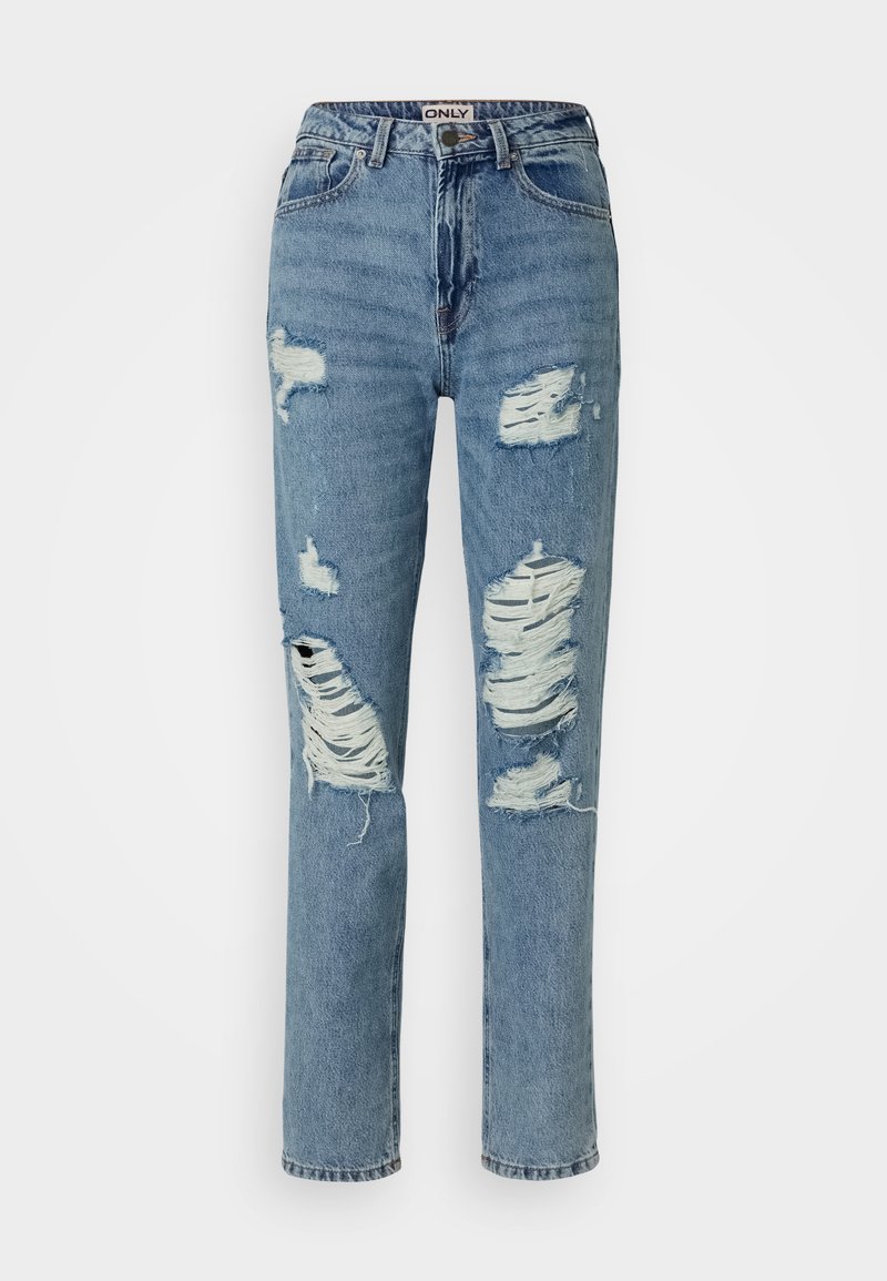 Only Straight leg jeans blauw denim/bluedenim