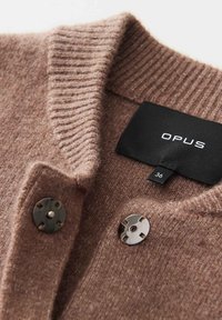 OPUS DOMBA - Cardigan - cocoa