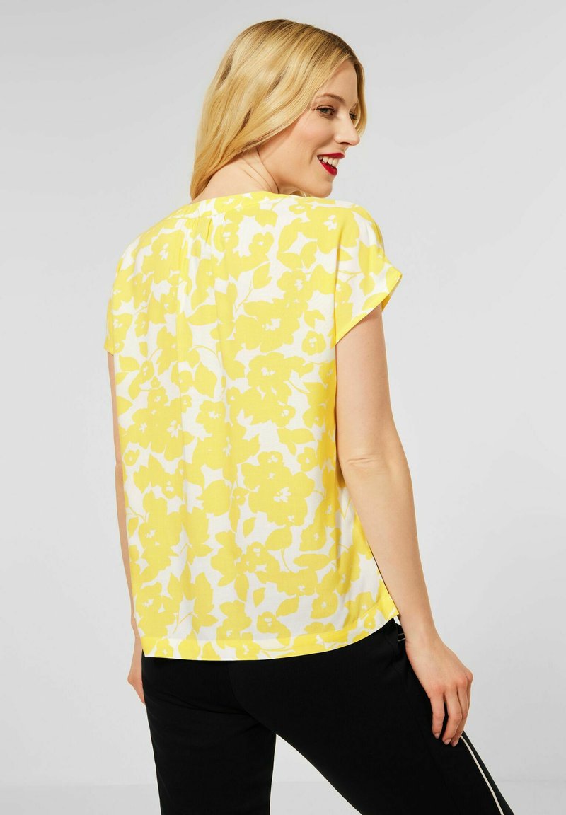 Damen T-Shirts | Street One Bluse gelb/hellgelb - CC14286 Damen T-Shirts | Street One Bluse gelb/hellgelb - CC14286