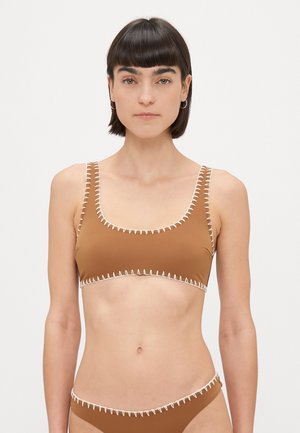 MALTI  - Bikiinide ülaosa - brown/creme