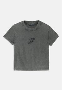 MONOGRAM SLIM TEE - Μπλουζάκι με στάμπα - dark grey