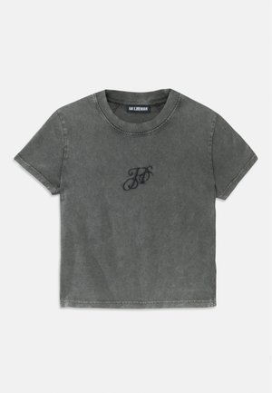 MONOGRAM SLIM TEE - Camiseta estampada - dark grey