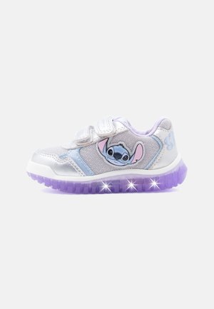 LIGHT UP DISNEY LILO STITCH LIGHTYLOO GIRL - Tenisky - silver-coloured/lilac