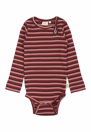 L/S MULTI STRIPED - Bodijs - biking red multistripe