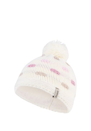 Sterntaler, BOMMELMÜTZE MIT BUBBLE MUSTER - Beanie - ecru