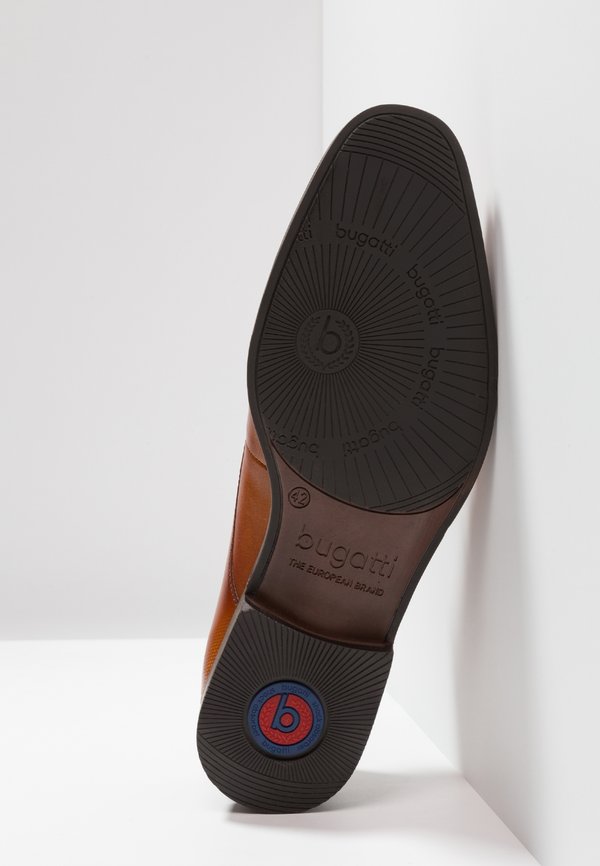 Smart lace-ups - cognac4