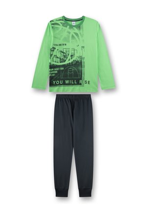 LANG BASKETBALL  SET - Nachtwäsche Set - grün