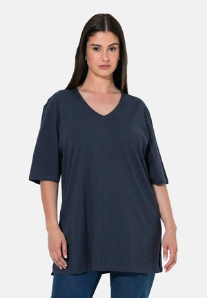 Ulla Popken, 2 PACK - T-Shirt basic - marine