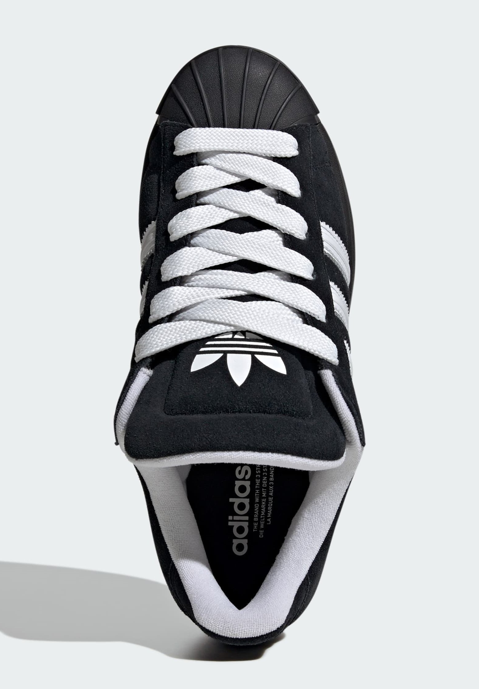 adidas Originals SUPERSTAR ST UNISEX - Sneakers laag - core black