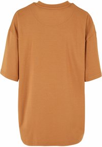 Karl Kani SMALL SIGNATURE - Kjole - cognac