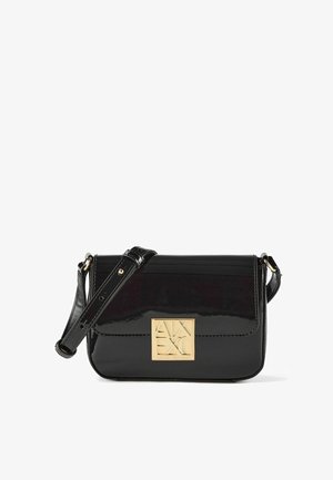 Armani Exchange, AMY MINI BAG UMHÄNGETASCHE 17 CM - Cross body bag - black