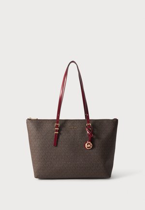 MICHAEL Michael Kors, QUINNLG TOTE - Чанта за пазаруване - deep red