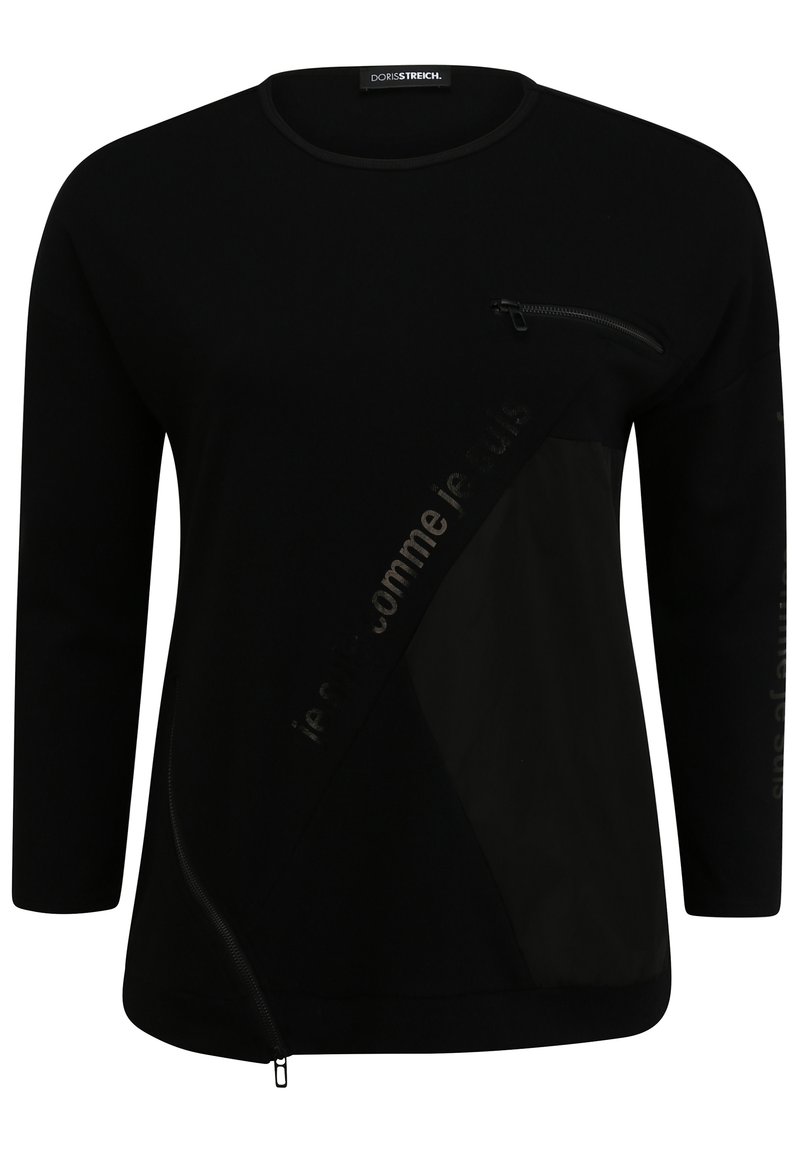DORIS STREICH Sweatshirt Schwarz Zalando de