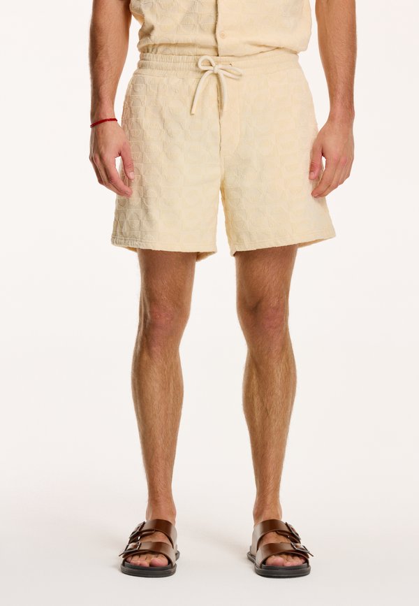 GEO TOWELING - Jogginghose - angora beige