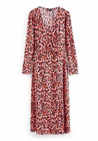 Myleene Klass PRINTED WRAP - REGULAR FIT - Maxi šaty - pink