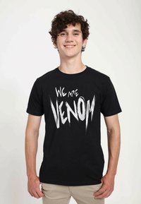 Marvel AVENGERS CLASSIC WE ARE VENOM SLIME UNISEX - Triko s potiskem - black