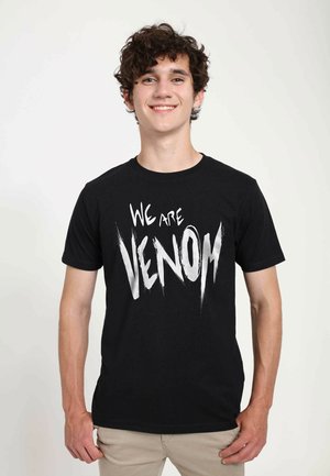 Marvel AVENGERS CLASSIC WE ARE VENOM SLIME UNISEX - Print T-shirt - black