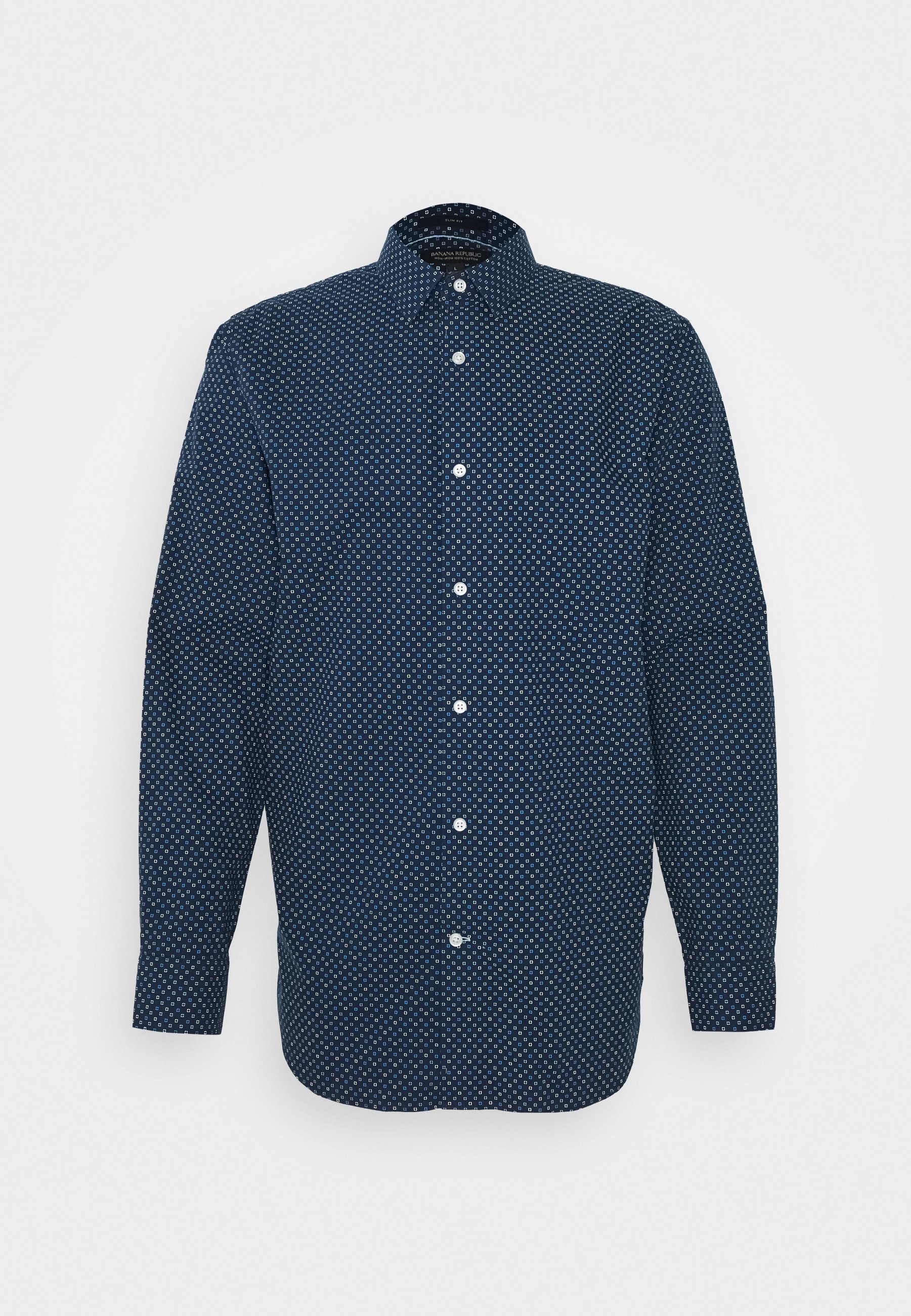 Banana Republic SQUARE PRINT Skjorte dark blue Zalando.no Banana Republic SQUARE PRINT Skjorte dark blue Zalando.no