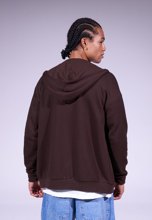 UNISEX - Zip-up sweatshirt - coffee bean3