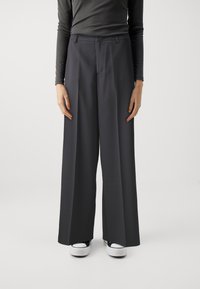 ONLY - ONLALBA WIDE PANT - Bukse - phantom Miniatyrbilde 1