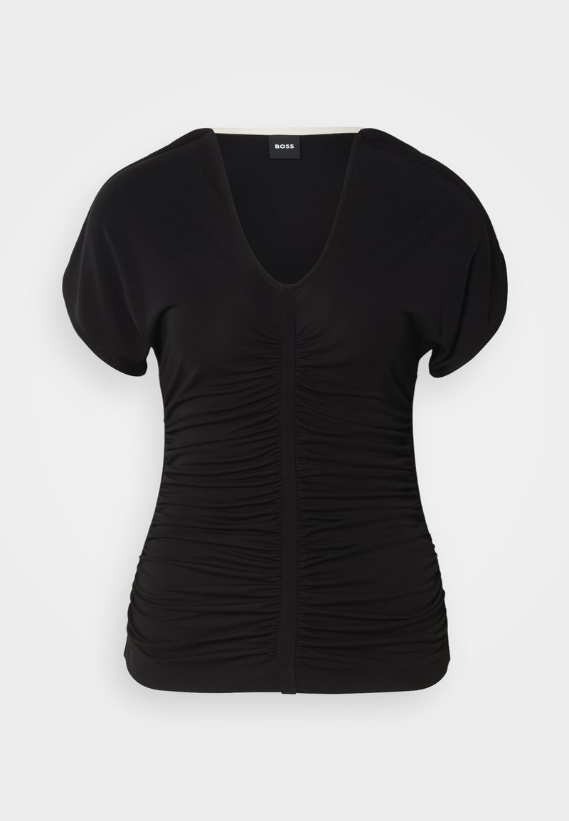 Boss T-shirt basic zwart Boss T-shirt basic zwart