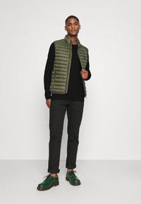 SELECTED HOMME Maglione Uomo Slhrome LS Knit – Girocollo, In Cotone Biologico E Tencel Lyocell - 2