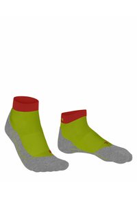 FALKE RU4 SHORT RUNNING MEDIUM CUSHIONING - Calcetines de deporte - lime