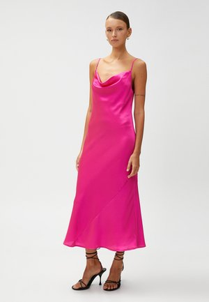 Koton MIDI PARTY STRAPPY - Robe de soirée - fushia