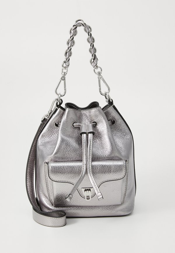 BEAT GENERATIO - Handbag - steel