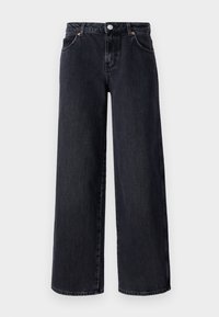 Vero Moda Petite VMREMY MR WIDE  - Wide Leg - black denim