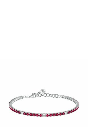 TESORI - Bracciale - silver-coloured/rosso