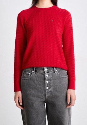 Tommy Hilfiger, Pullover - red